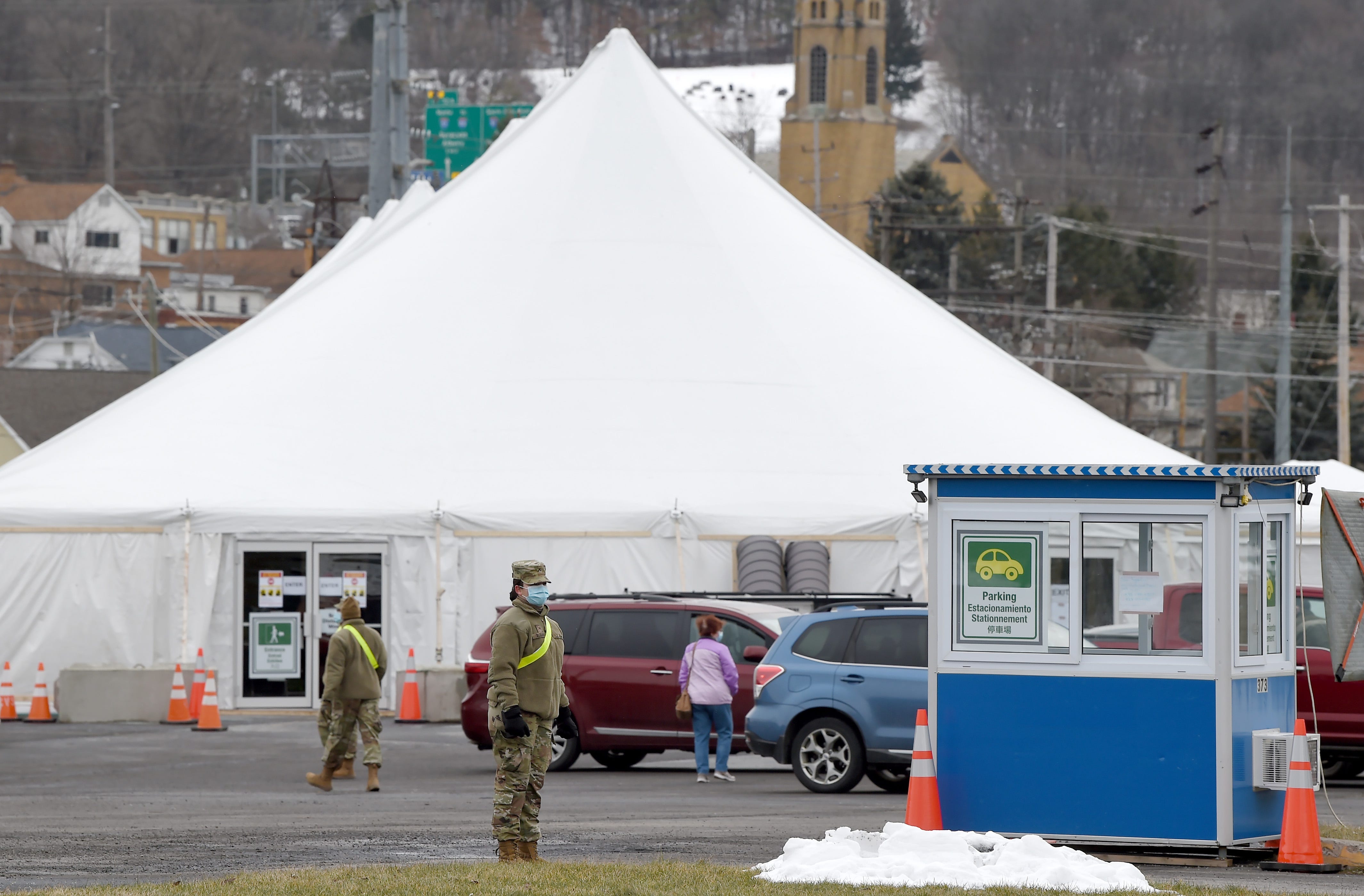 Broome County Vaccine Site Ny Opens Facility In Johnson City