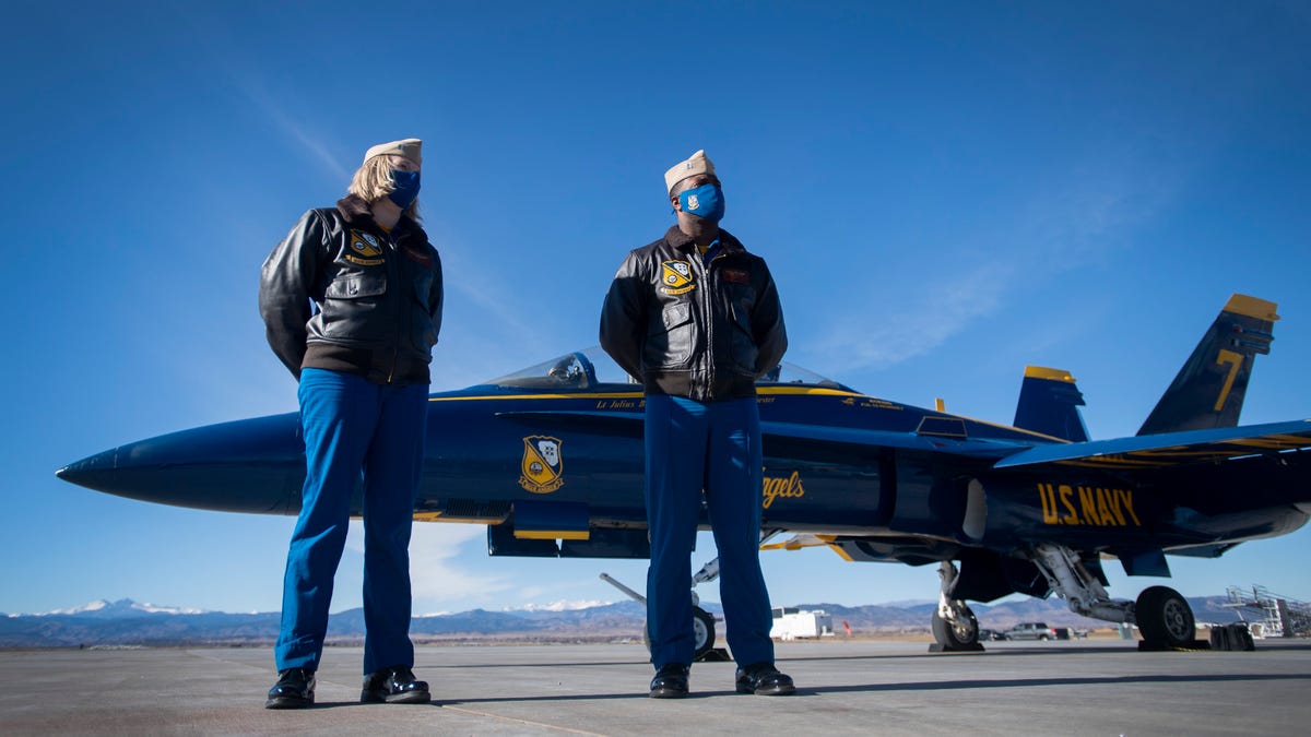 Blue Angels land in Loveland to prepare ahead of October air show