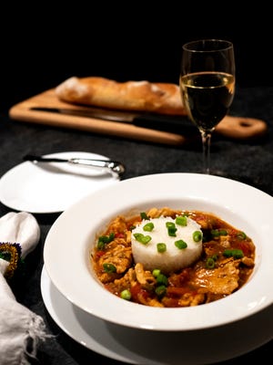 For an unforgettable meal, serve this Chicken Etouffee with rice, crusty French bread and a chilled Chardonnay.