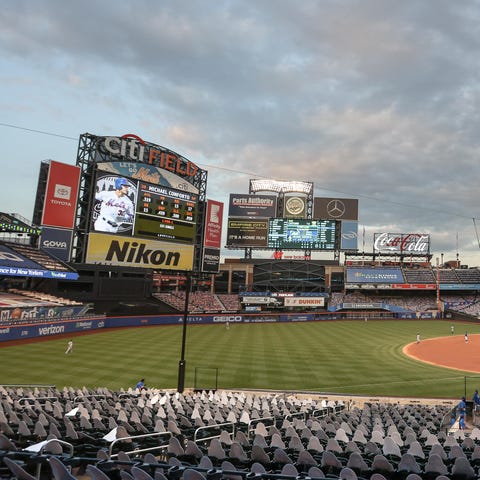 A general view of the Mets' Citi Field in 2020.