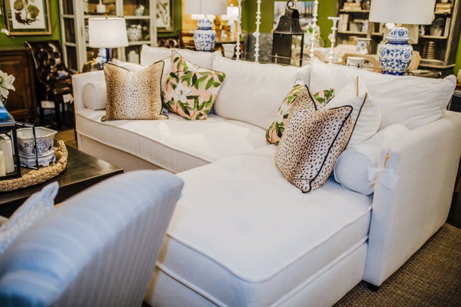 This oversized piece can accommodate family snuggle time or offer room to spread out.