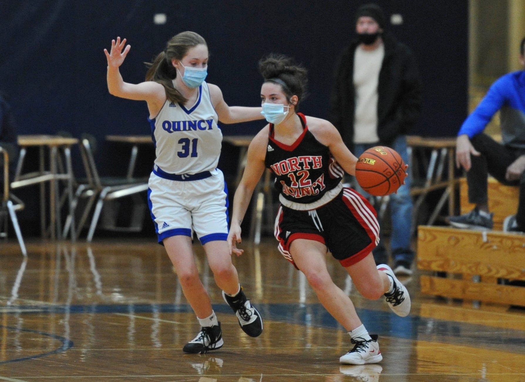 Freshman Gormley stars as North Quincy girls basketball beats Quincy