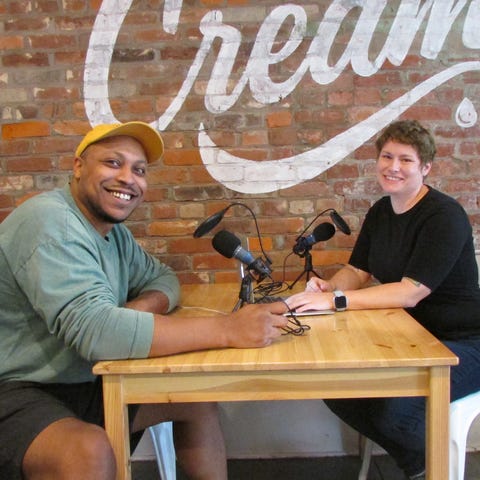 Kelly Nusz and Darryl  Goodner record the Butter P