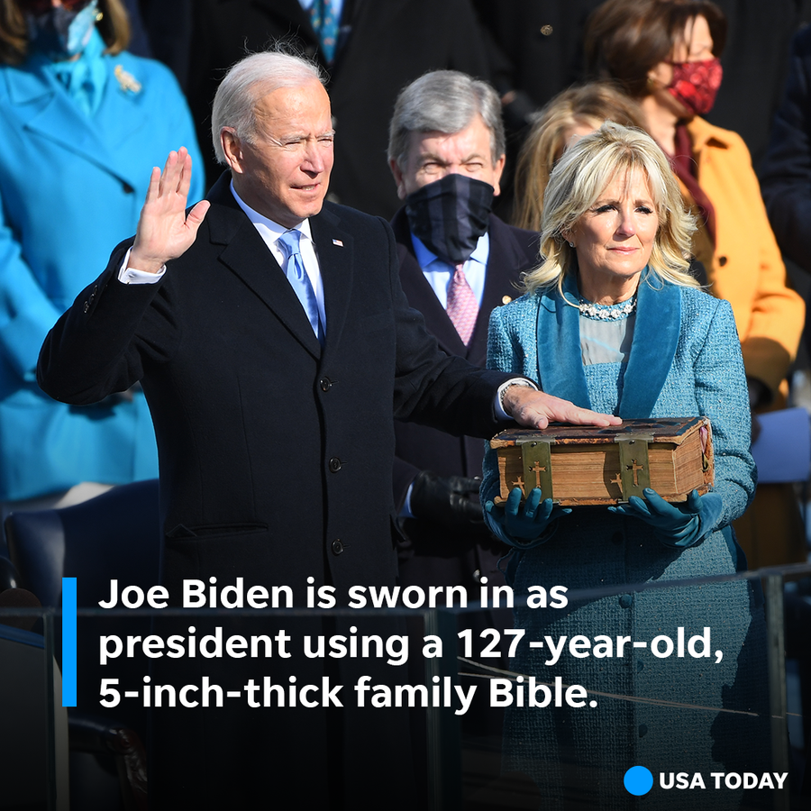 The whole world watched Wednesday as Joe Biden was sworn in as the 46th U.S. president.