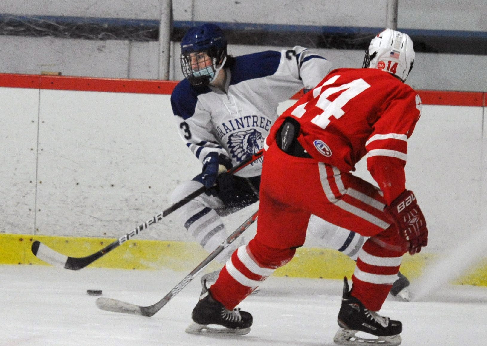 Milton boys hockey credits luck' for tying goal vs. Braintree