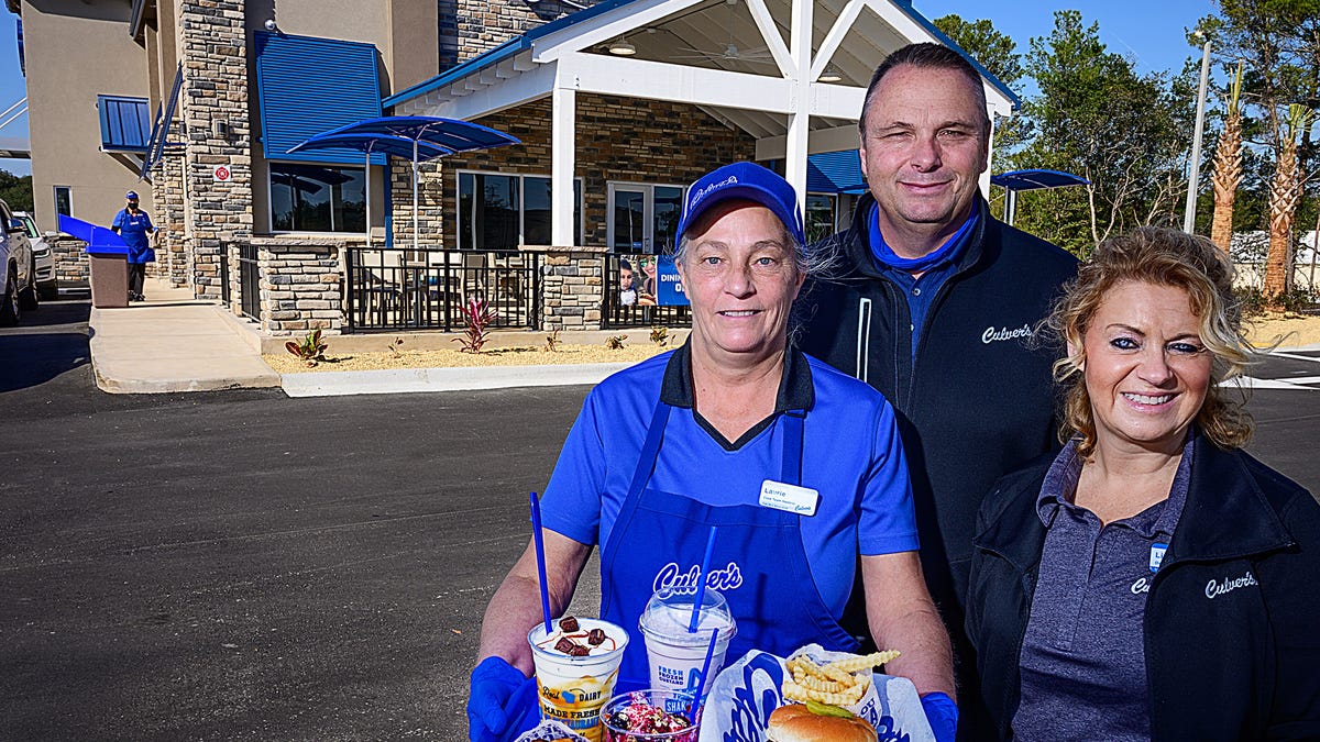Burgers, cheese curds and frozen custard anyone? Culver's menu a hit in St. Augustine.