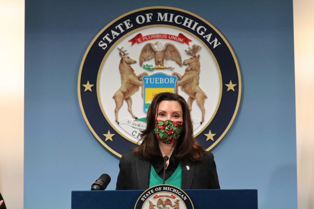 Republicans say Michigan Gov. Whitmer may be vulnerable in 2022, if they had a candidate