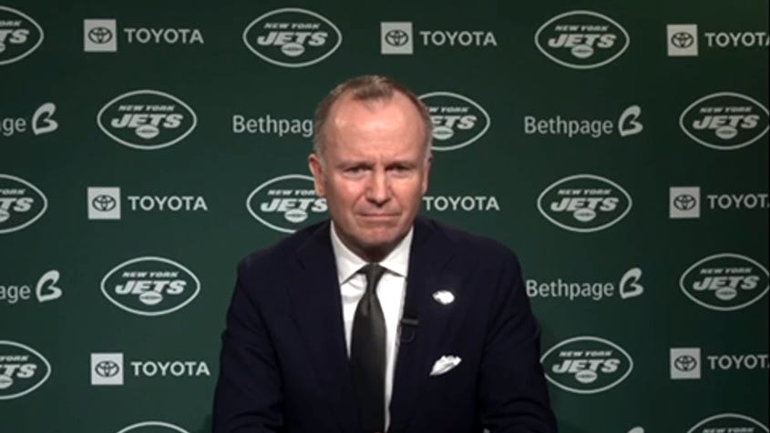 Video: Jets' Christopher Johnson on organizational changes, return of Woody Johnson