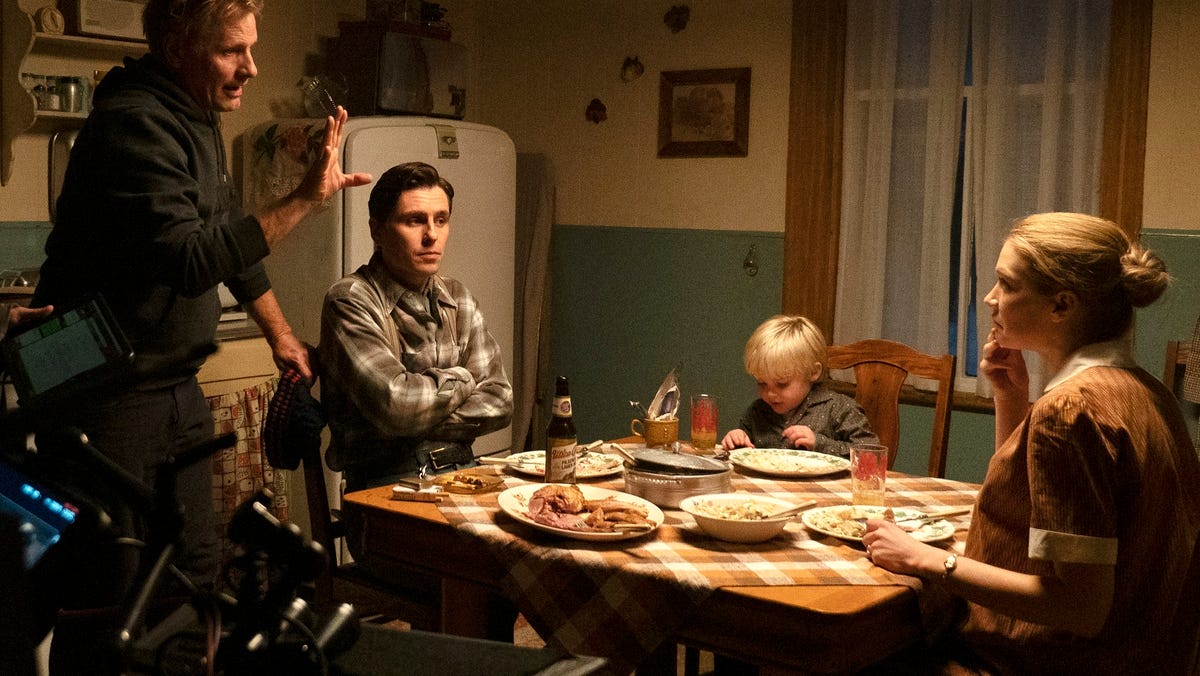 Viggo Mortensen's new film, "Falling," is the story of a New York family as it moves through divorce, death and dementia. Mortensen, who wrote and stars in the film, also directed.