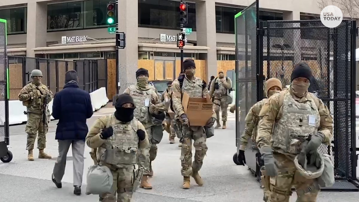National guard housed in hotels during DC deployment