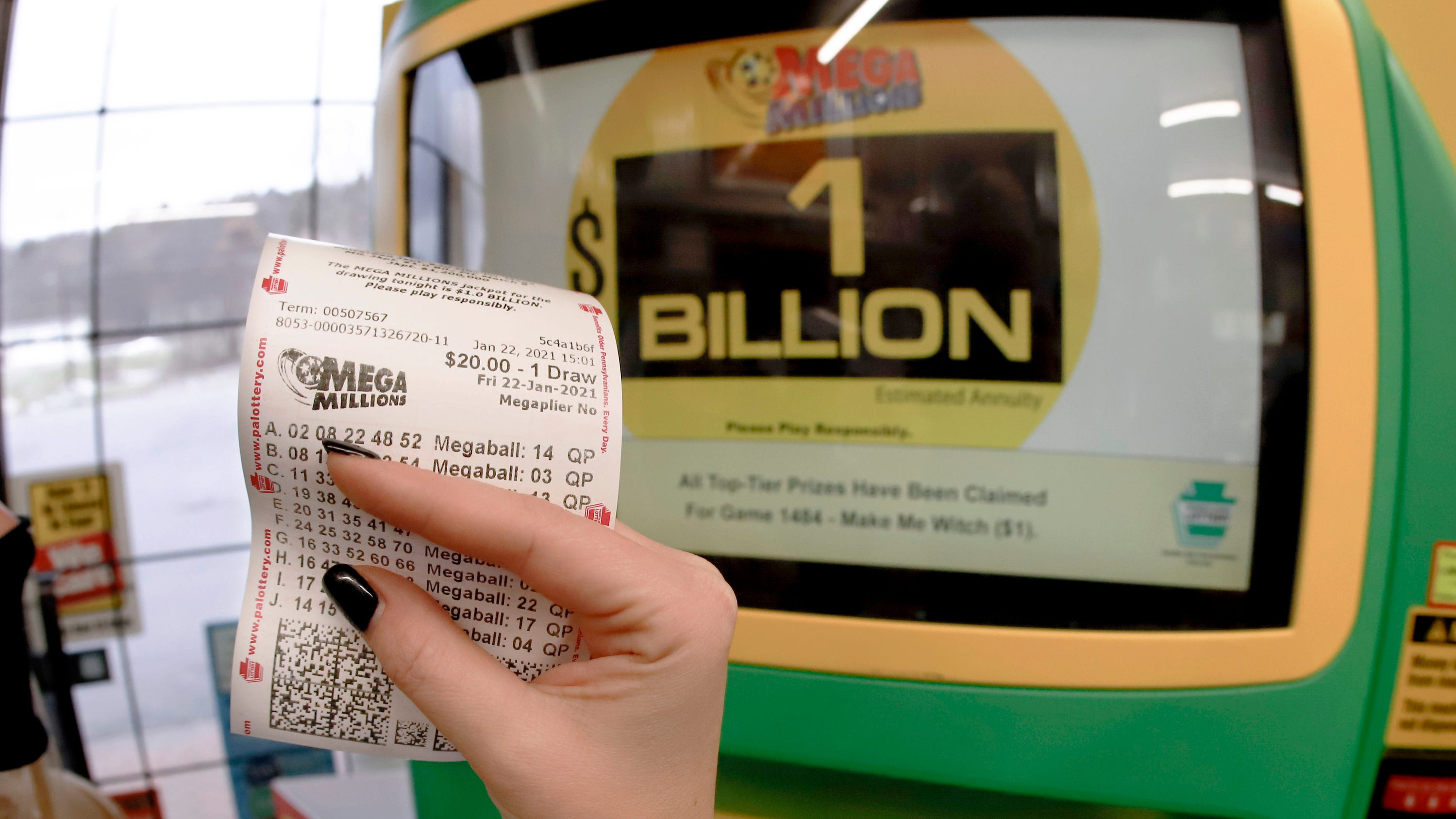 how much is the next mega millions drawing worth