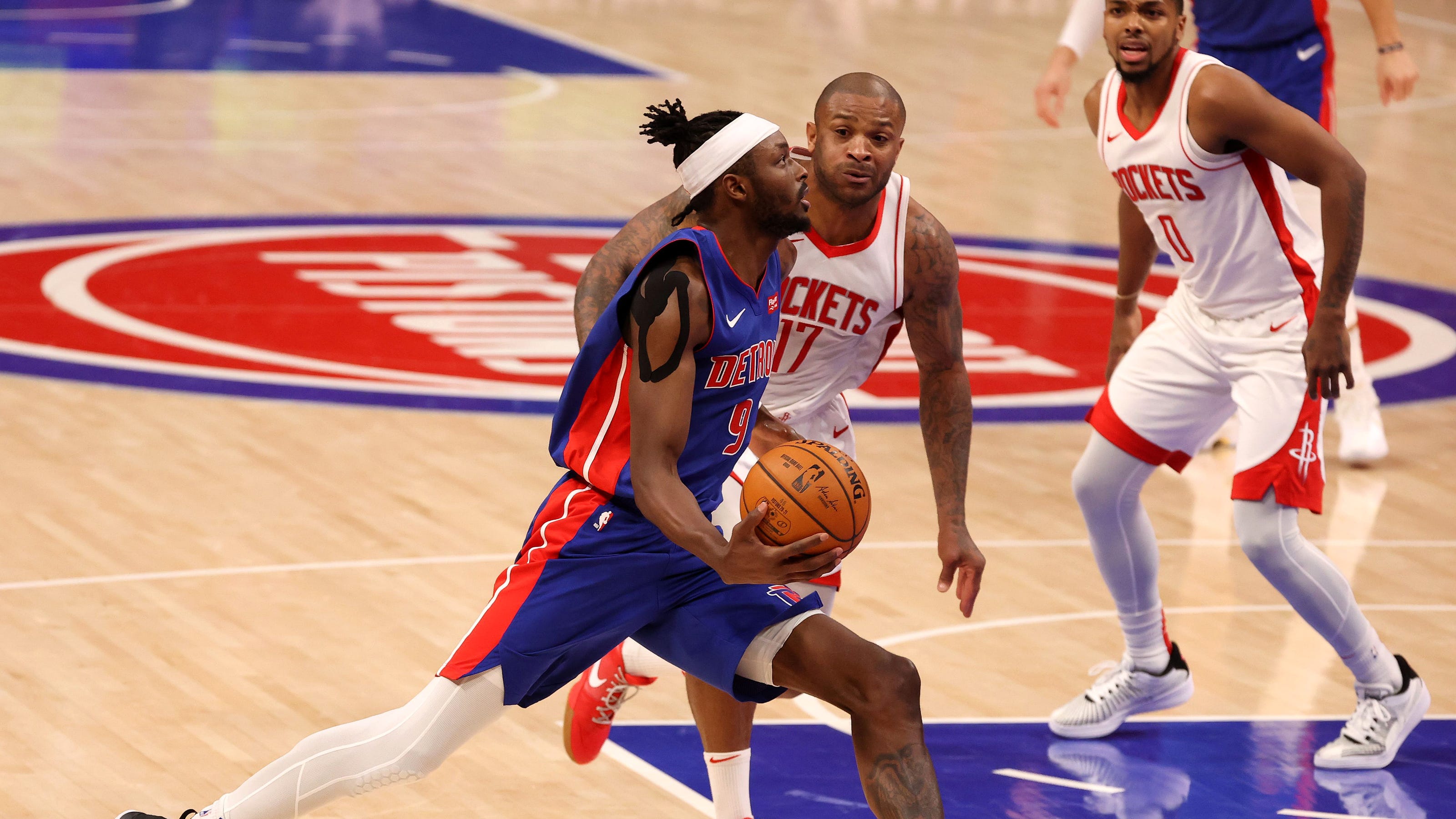 Detroit Pistons lose to Rockets after Jerami Grant's winner ruled late