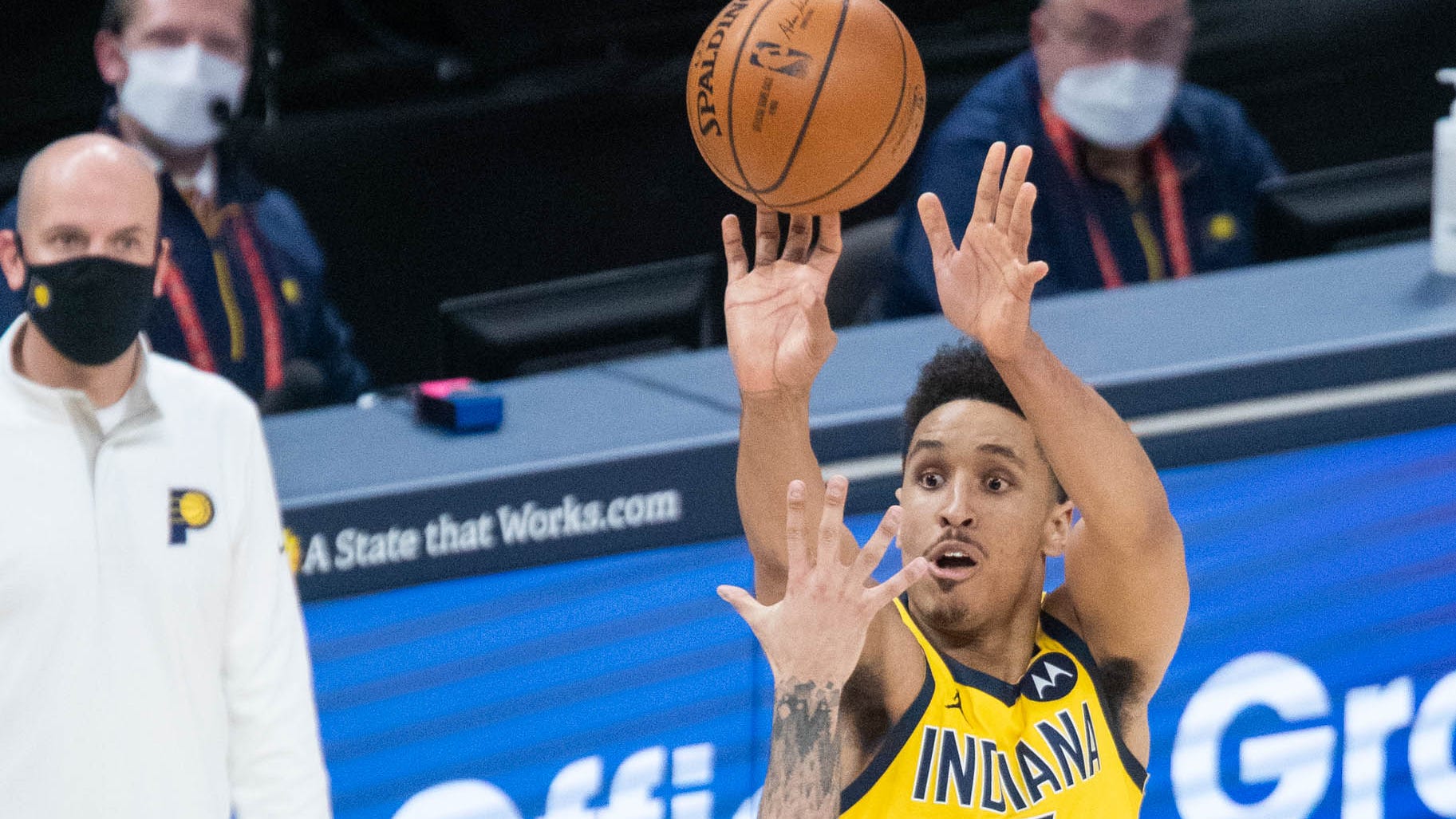 Pacers end 2game losing streak, knock off Magic in overtime