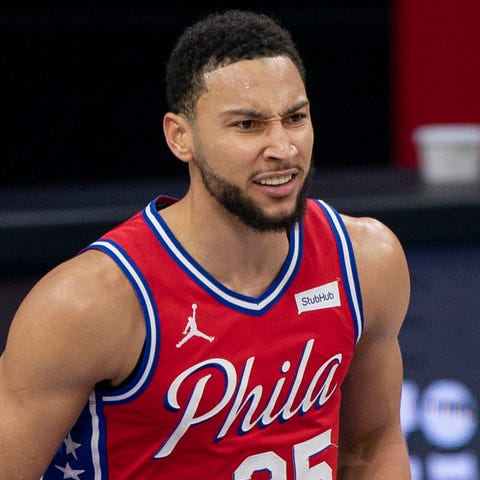 Ben Simmons scored 11 of his 15 points in the four