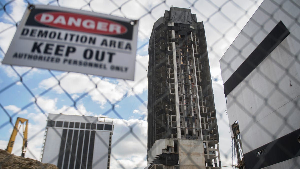 Donald Trump's last Atlantic City hotel set for implosion Wednesday