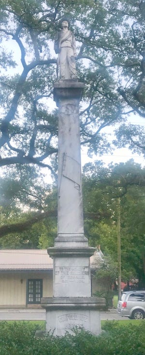 A statue that paid homage to Confederate soldiers will soon be removed from the grounds of Plaquemine City Hall. The Iberville Parish Council unanimously approved removal of the monument during its June 18 meeting.