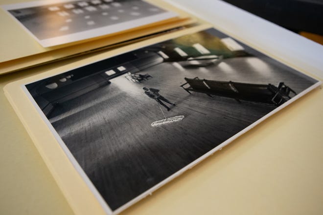 A photograph shows the former ballroom of the historic Woman's Club of Topeka building, 420 S.W. 9th St., in its heyday. Photos like this one are expected to be on display for those touring the space next month to view.