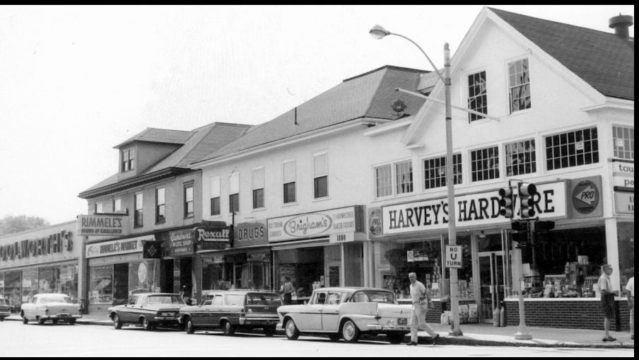 Needham History: The 'busiest corner in town'