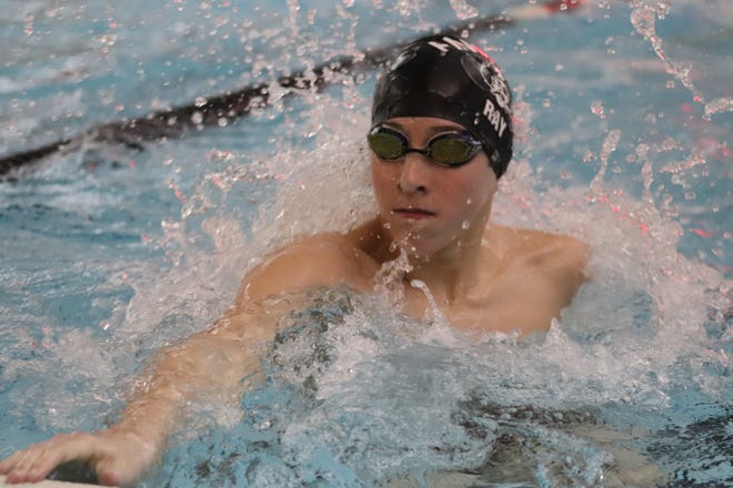 Pinckney junior Tyler Ray has qualified for the state swim meet each of his first two seasons.