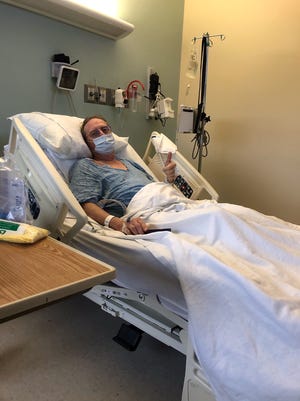 Peter Dangerfield underwent a newly offered procedure from Methodist Germantown hospital, which Dangerfield lives two hours away from in Cherokee, Alabama, on Jan. 6 to allow him to stop taking blood thinners for atrial fibrillation.