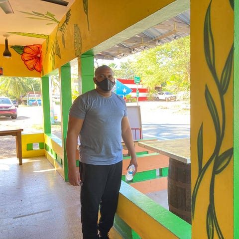Luis Ofarrill, owner of El Imán in Loíza, Puerto R