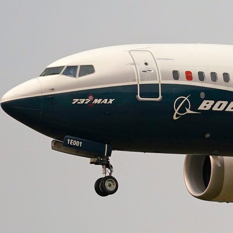 In this Sept. 30, 2002, file photo, a Boeing 737 M