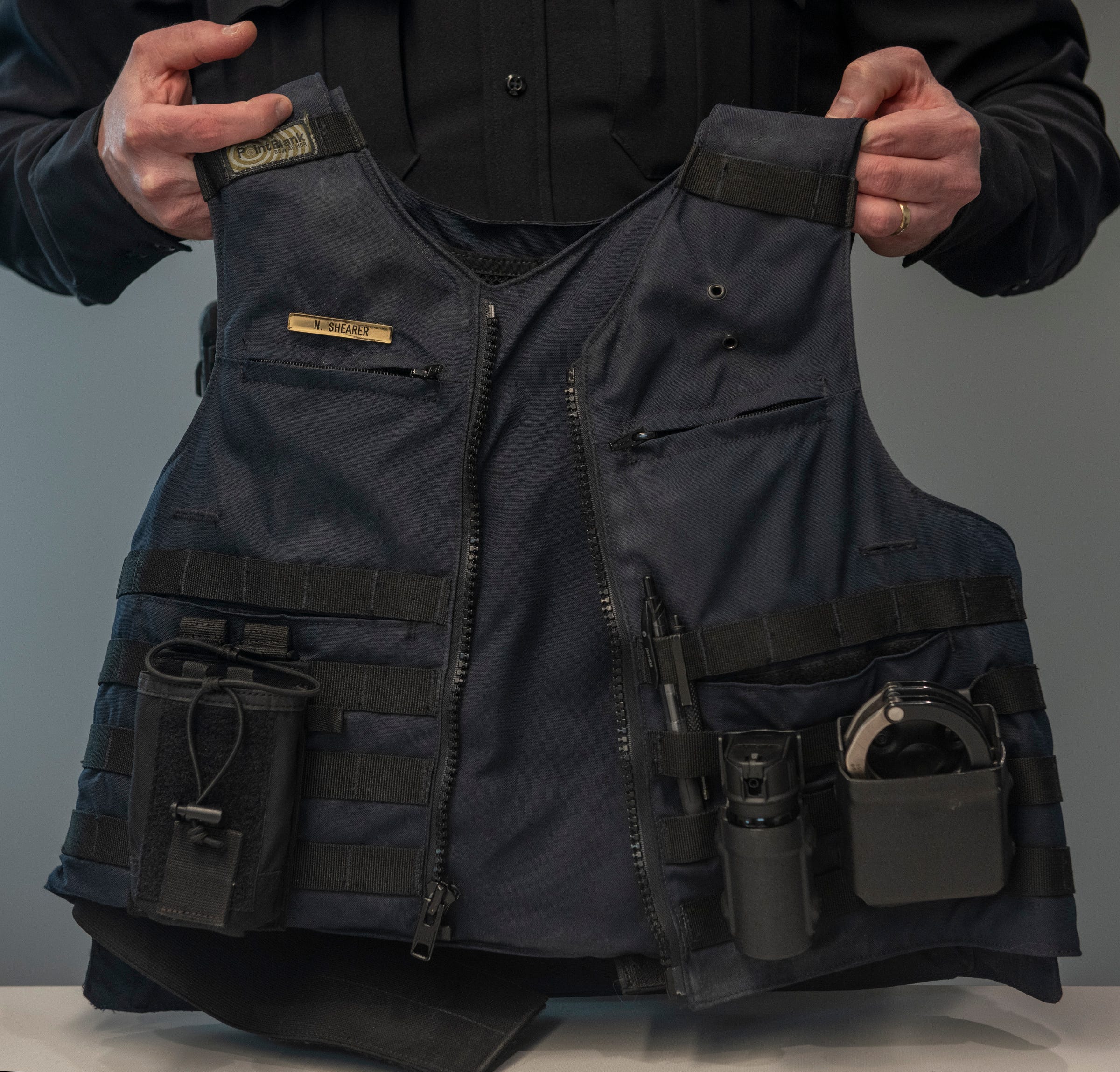 Kent police bulletresistant vest following officer shooting