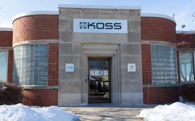 Koss Corp. is shown Thursday, Jan. 28, 2021, in Milwaukee, Wis. The headphone maker's stock is the latest in a string of stocks that have been propelled higher by chatter by internet traders.