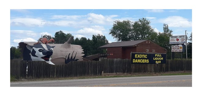 A woman's federal lawsuit says Texas Jay's strip club in Shawano County violates labor laws in how it pays dancers.