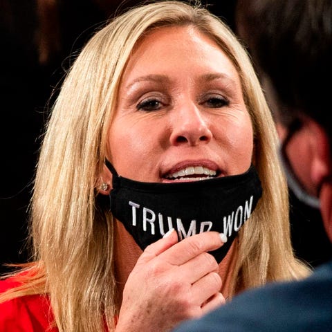 Rep. Marjorie Taylor Greene, R-Ga., on Jan. 03, 20