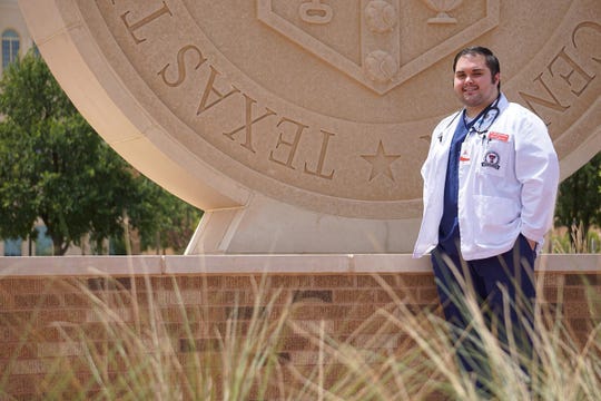 Marcus Gonzalez, who is in medical school in Lubbock, Texas, aims to return to his rural community north of Dallas to practice and help other Latinos.