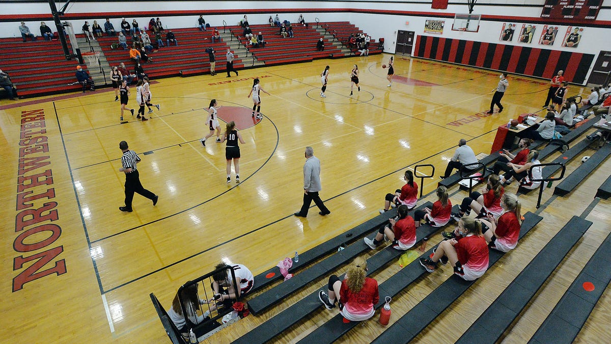 Fairview girls basketball visits Northwestern