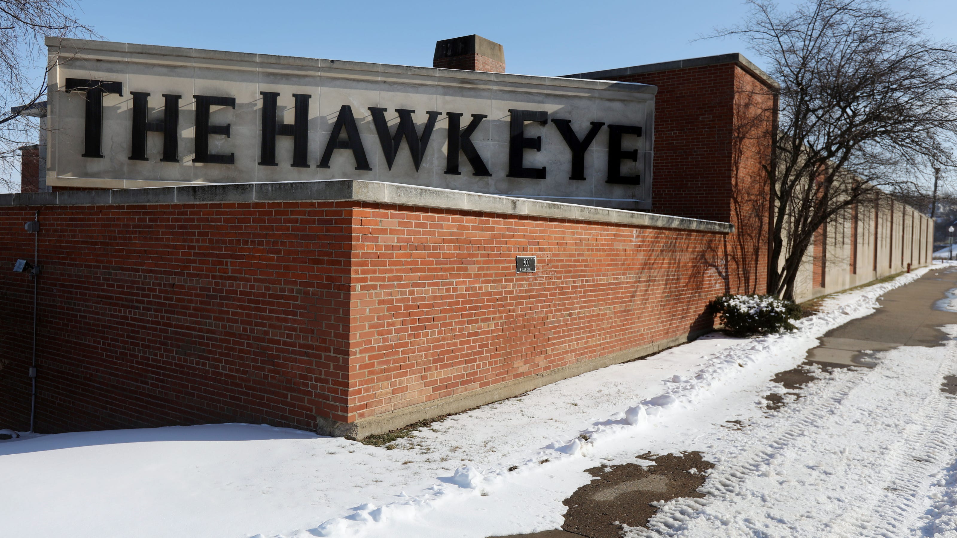 The Burlington Hawkeye newspaper building on Main Street to be sold