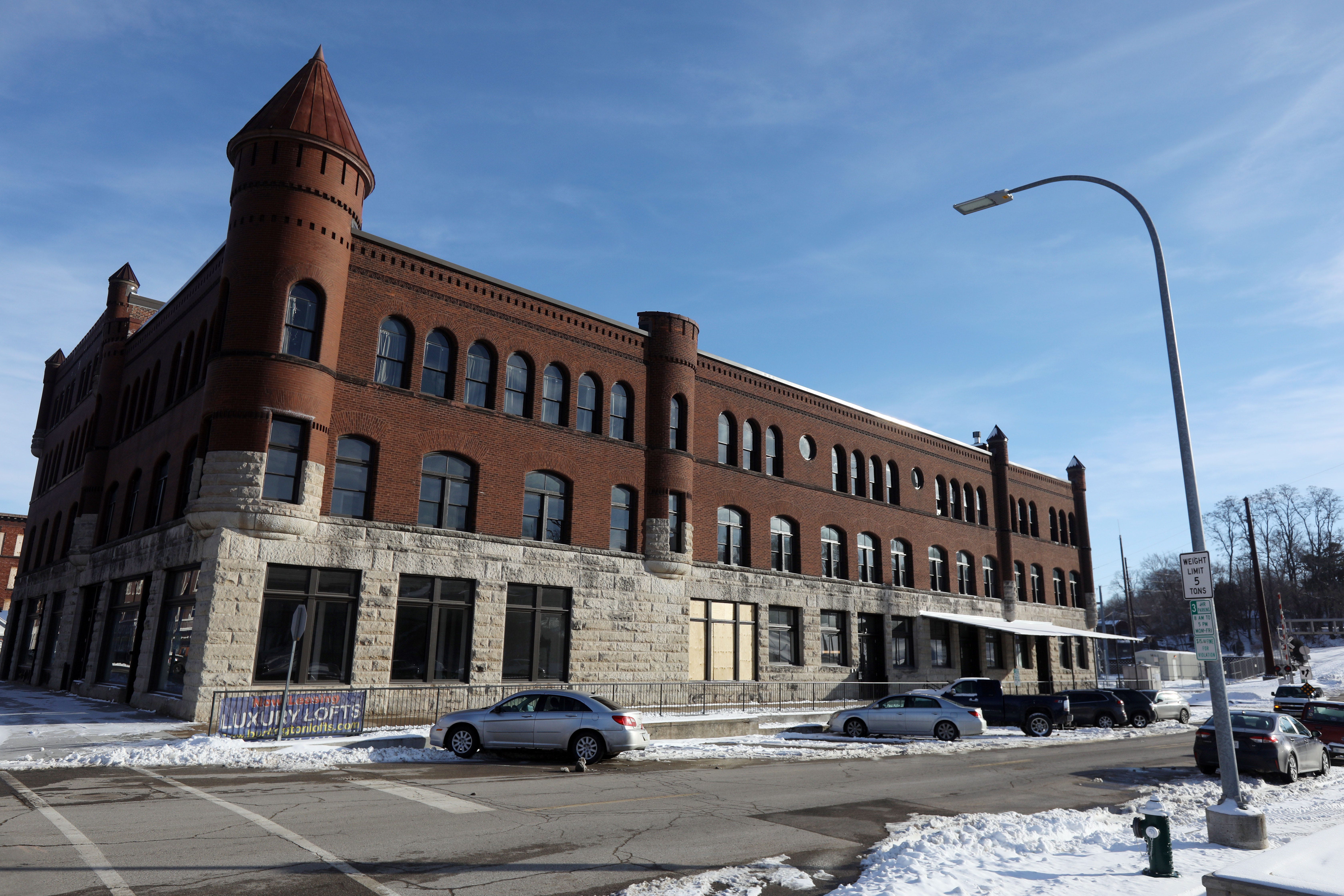 Downtown Burlington, Iowa, is experiencing a development boom