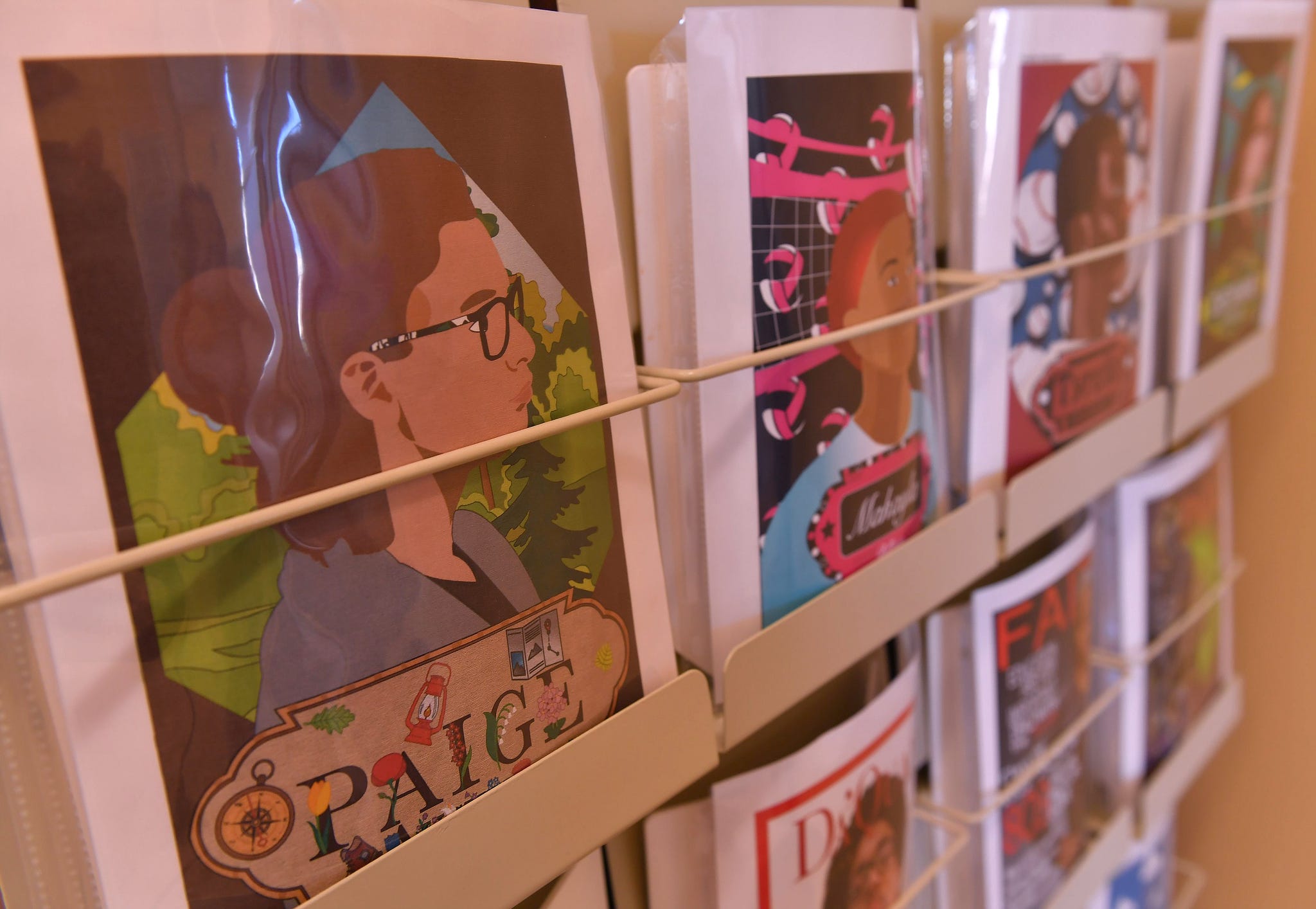 Iosep MacDougall's Digital Arts class at the South Carolina School for the Deaf and the Blind, in Spartanburg, Thursday, January 28, 2021.