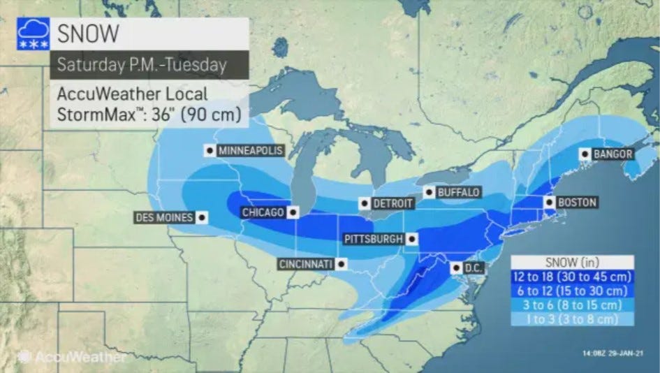 AccuWeather 'Allout nor'easter' could hit New England next week