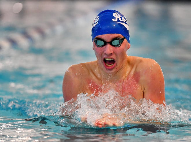 Spring Grove swimmer Daniel Gordon, seen here in a file photo, is off to a record-shattering start this season in the pool.