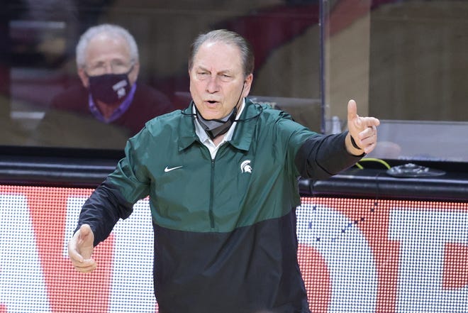 Michigan State's first game since a COVID-19 outbreak forced the postponement of three Big Ten games had longtime coach Tom Izzo searching for answers. The Spartans were thumped 67-37 by Rutgers on Thursday.