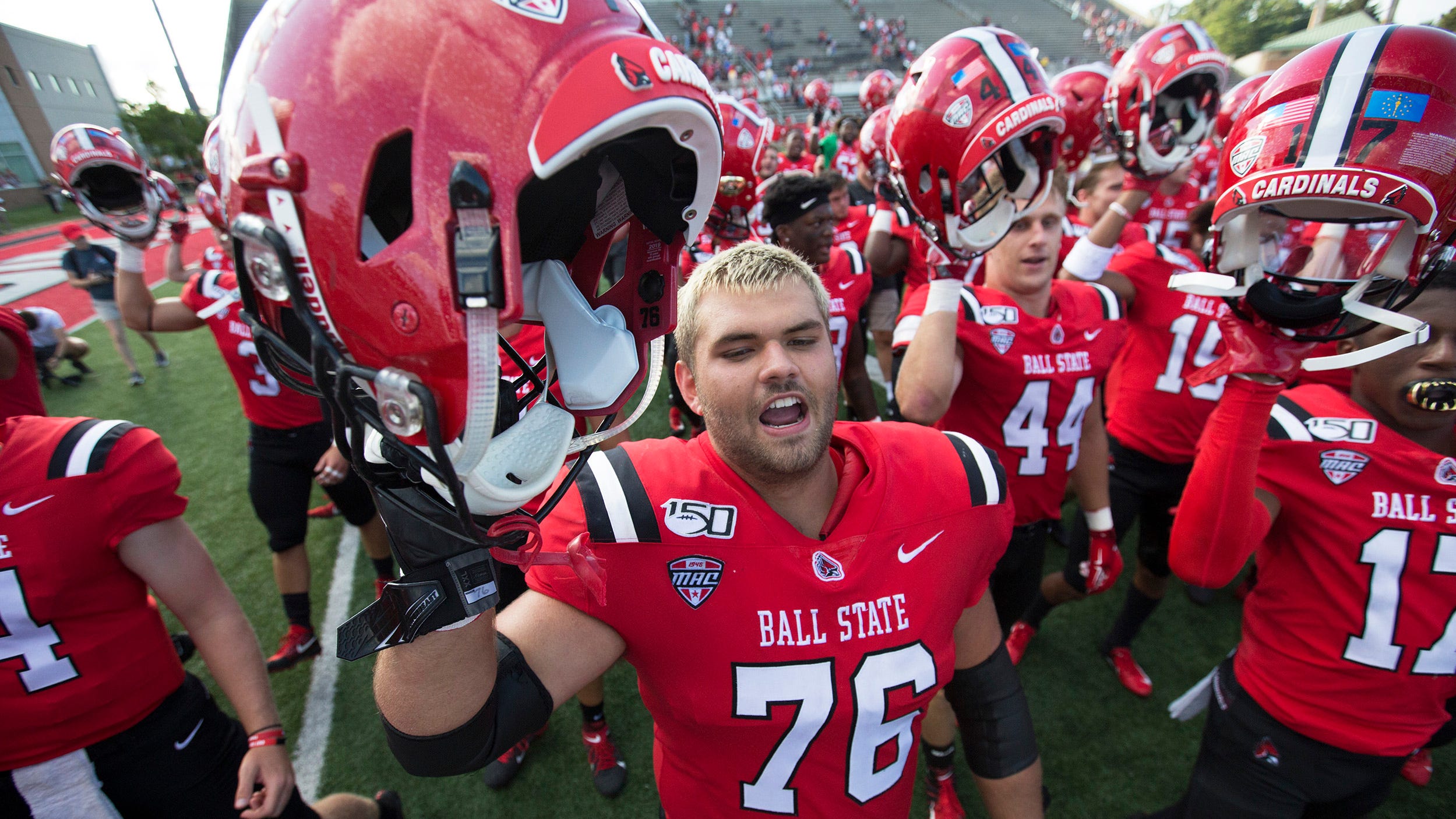 Ball State football's Luke Martin saw his career end prematurely