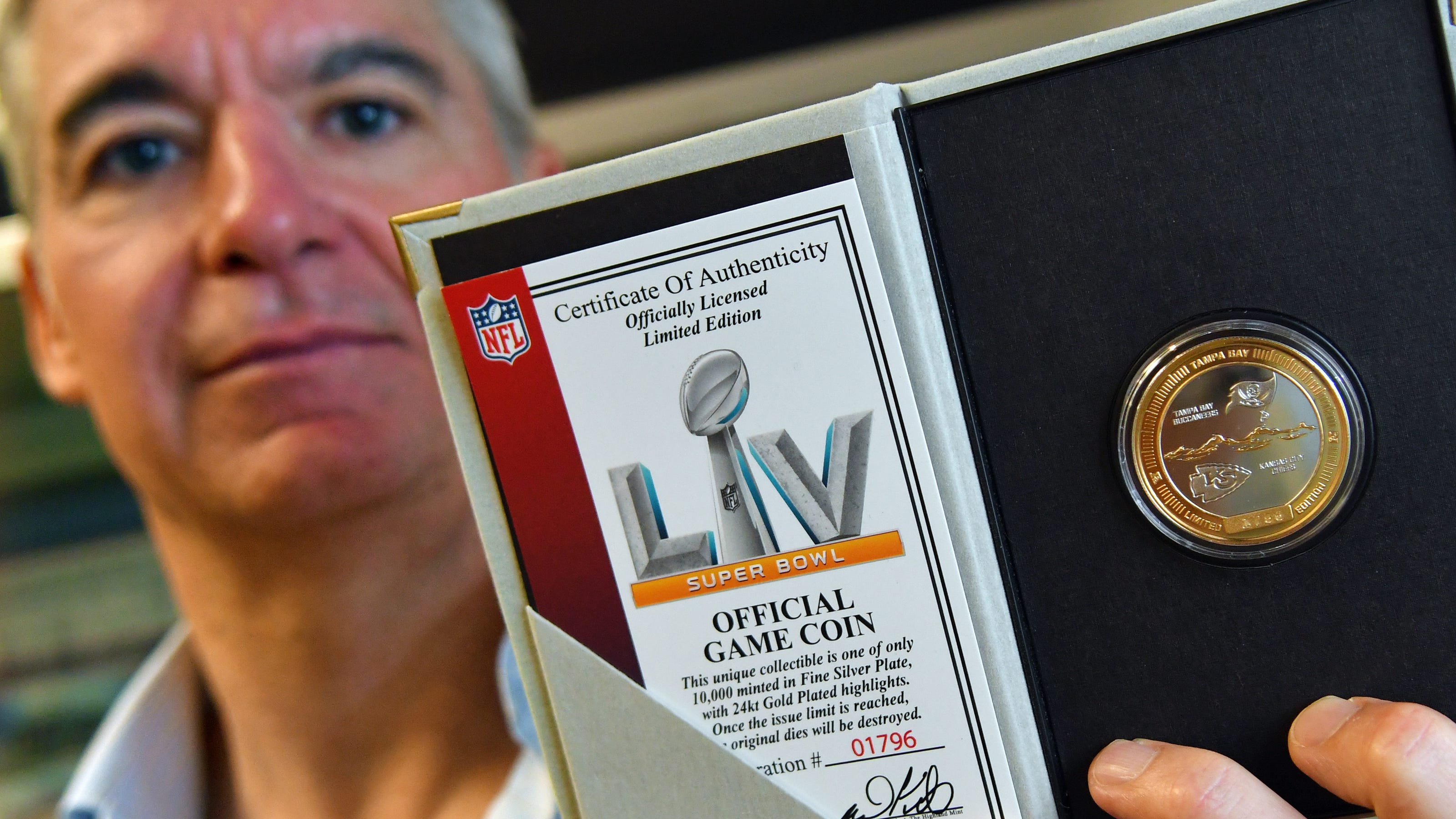 Super Bowl coin minted in Melbourne, turns up tails more than heads