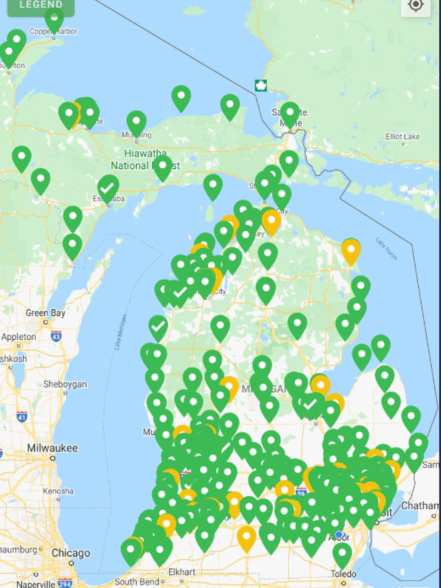 Map Of Michigan Breweries Michigan Brewery Map Makes It Easier Than Ever To Support Local