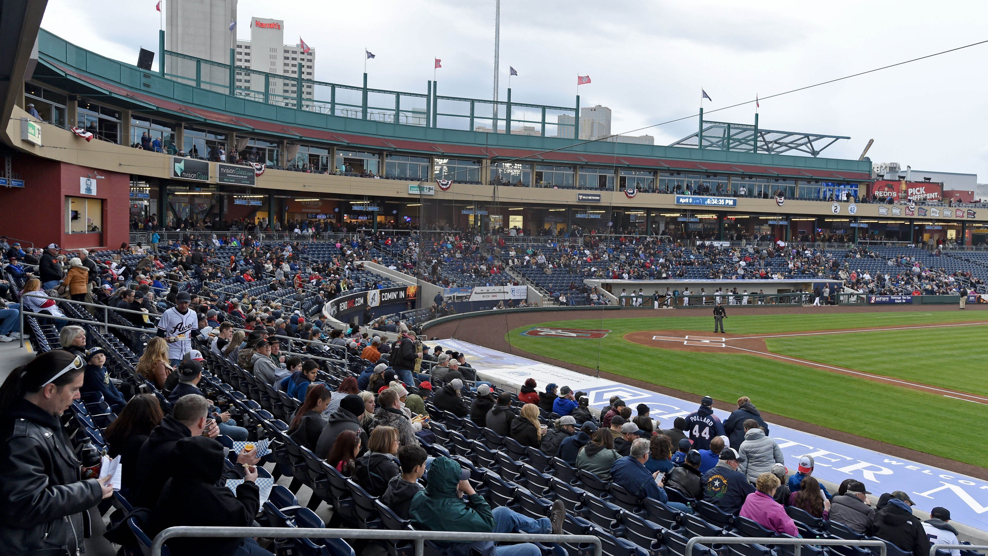 Reno Aces release schedule; home opener set for April 8