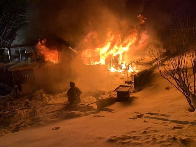 An early-morning fire at 218 Roosevelt St. in Westernport left the occupants homeless. An account has been set up at First United Bank and Trust in Piedmont to assist the family.