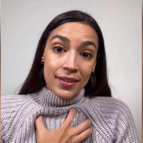 Rep. Alexandria Ocasio-Cortez opened up about her 