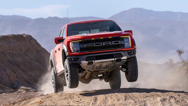 The 2021 Ford F-150 Raptor.