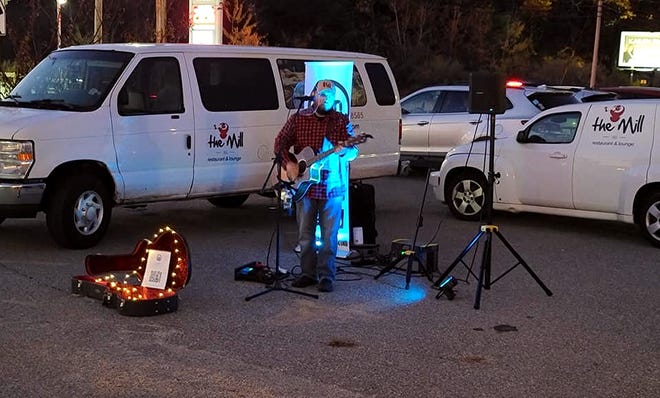 In warmer weather, The Mill at 185 in West Boylston had entertainment outside. Now, the music has gone virtual.