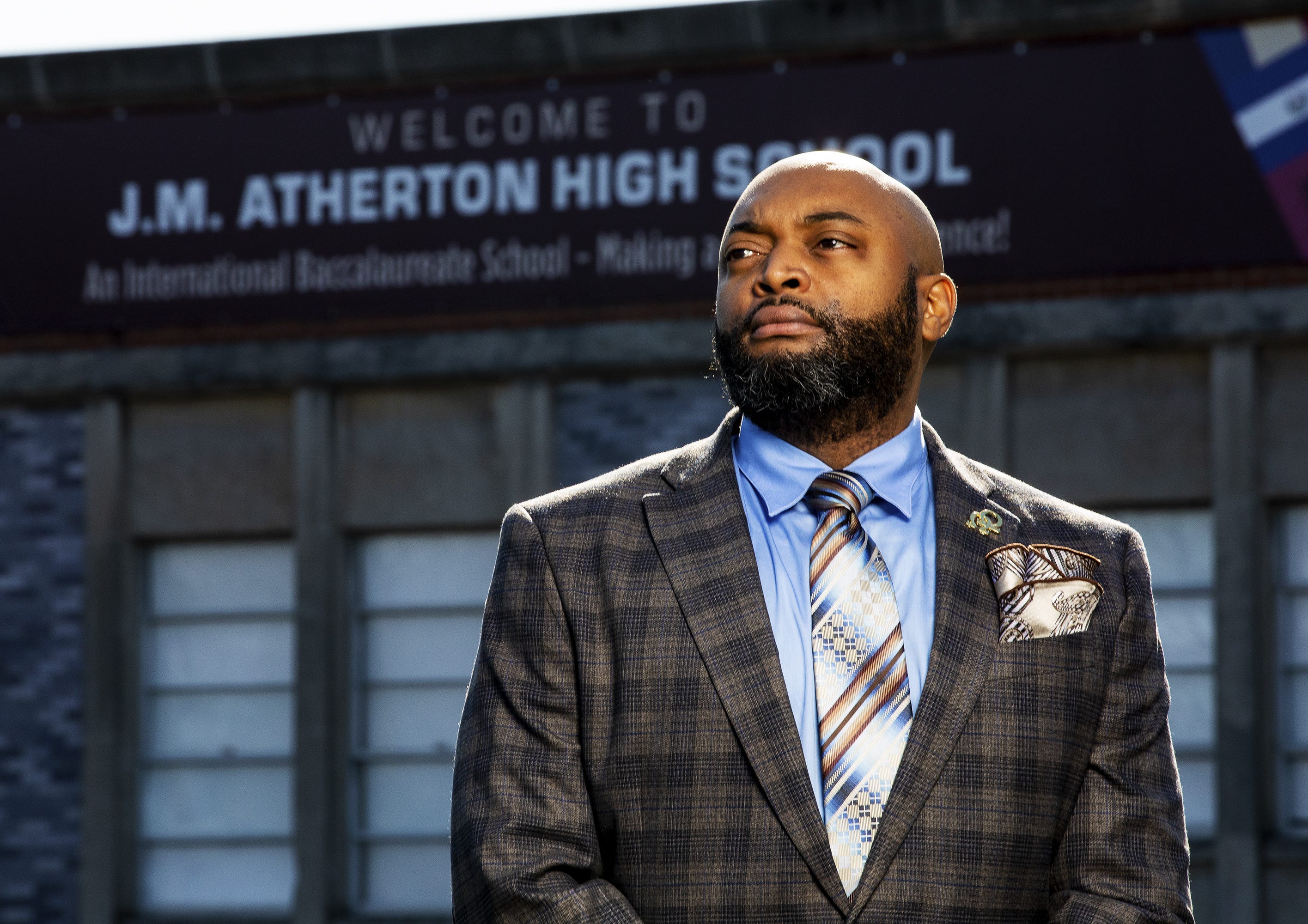 Delquan Dorsey is a graduate of Atherton High School and works as the Community Engagement Coordinator for the Department of Diversity, Equity, and Poverty Programs in Jefferson County Public Schools. Feb. 3, 2020