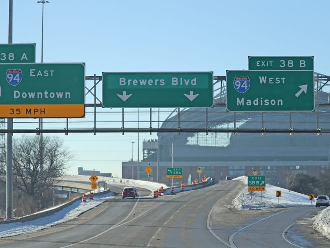 The Stadium Freeway, also known as Highway 175, could be replaced by a conventional road near American Family Field.