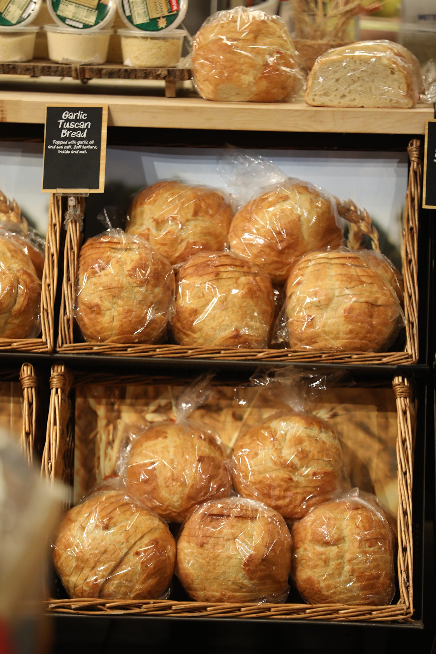 Wegmans garlic Tuscan bread is the chain's most popular bakery item