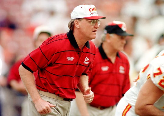 In 10 seasons under head coach Marty Schottenheimer, the Kansas City Chiefs finished first or second in the AFC West division nine times.